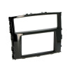 Radioblende MITSUBISHI Pajero ab 2015  2DIN piano black  Installer Kit