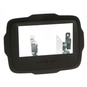 Radioblende JEEP Renegade ab 2014 2DIN Since1941+Soft Touch black  Installer Kit