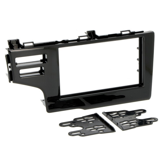 Radioblende HONDA Jazz (GK) Fit ab 2015-20 2DIN piano black mit SRS Ausschnitt