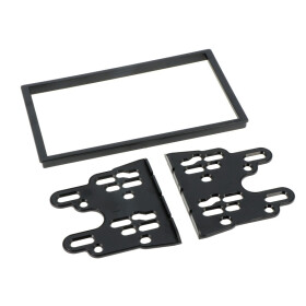 Radioblende HONDA Jazz (GK) Fit ab 2015-20 2DIN piano black mit SRS Ausschnitt