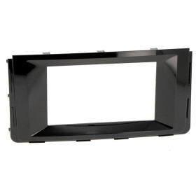 Radioblende HYUNDAI H350 ab 2015 2DIN  piano black Installer Kit