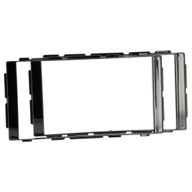 Radioblende NISSAN Navara  ab 2015 - 2020 2DIN piano black  Installer Kit