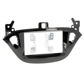 Radioblende OPEL Adam ab 2013, Corsa ab 2015 2DIN piano...