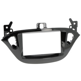 Radioblende OPEL Adam ab 2013, Corsa ab 2015 2DIN piano black