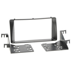Radioblende TOYOTA Corolla E12 2003-2008, Verso 2001 - 2009  2DIN black
