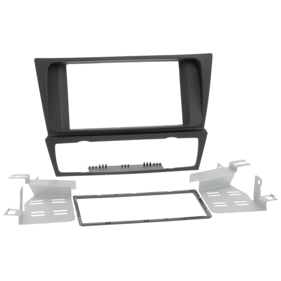 Radioblende BMW 3er(E90,E91,E92,E93)  2005-13 Klimaauto 2DIN schwarz