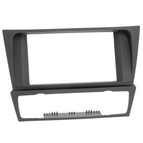 Radioblende BMW 3er(E90,E91,E92,E93)  2005-13 Klimaauto 2DIN schwarz