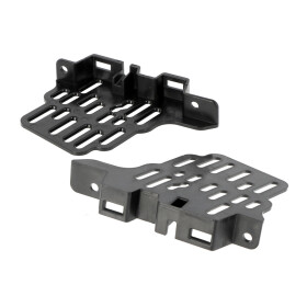 Radioblende JEEP Renegade ab 2014 2DIN  black  Installer Kit