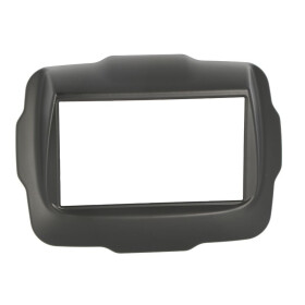 Radioblende JEEP Renegade ab 2014 2DIN  black  Installer Kit