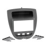 Radioblende CITROEN C1, PEUGEOT 107, TOYOTA Aygo ab 2005-2014 2DIN  black