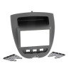 Radioblende CITROEN C1, PEUGEOT 107, TOYOTA Aygo ab 2005-2014 2DIN  black