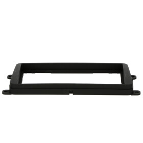 HQ Radioblende SEAT SKODA VW 2DIN schwarz Softtouch