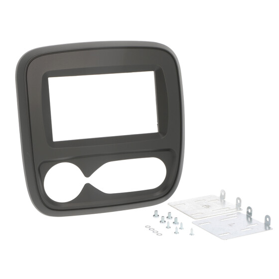 Radioblende FIAT Talento, NISSAN NV300, OPEL Vivaro, RENAULT Trafic >14 2DIN sw