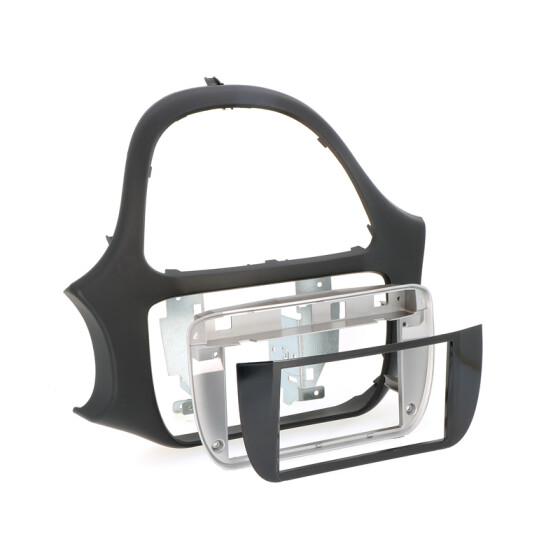 Radioblende FIAT Punto (199) Punto EVO ab Bj. 2009 2DIN black Installer KIT