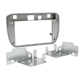 Radioblende FIAT Punto (199) Punto EVO ab Bj. 2009 2DIN black Installer KIT