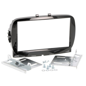 Radioblende FIAT 500 ab Bj. 2016 2DIN piano black