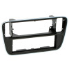 Radioblende SEAT Mii, SKODA City Go, VW UP ab 2012 1DIN black Rand weiß