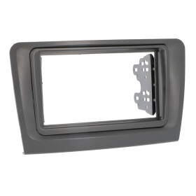 Radioblende SKODA Superb (3T) ab 2008 2DIN schwarz mit innerem Frame