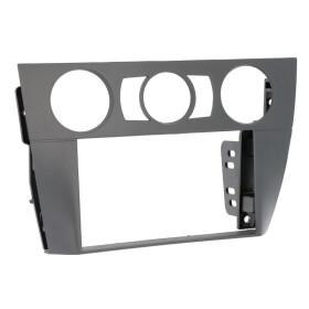 Radioblende BMW 3er(E90,E91,E92,E93)  2005-13 man. Klima 2DIN schwarz