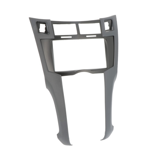 Radioblende TOYOTA  YARIS (XP9) 2006-2011 2DIN black Kit Blende + Seitenteile