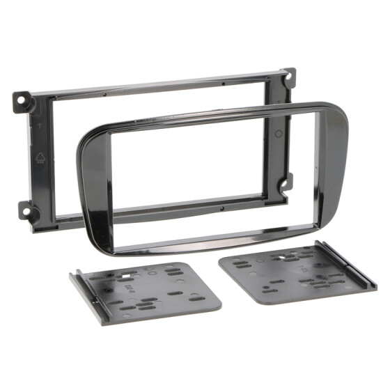 Radioblende FORD Focus, Mondeo, S-MAX, Galaxy, Transit Connect 2DIN piano black
