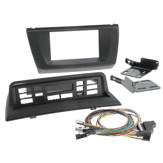 Radioblende BMW X3 (E83) ab 2004-10 2DIN  black Klima