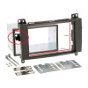 Radioblendenkit MERCEDES A(W169),B(W245),Sprinter,Vito,Viano,VW Crafter 182x 113