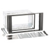 Radioblendenkit FORD Focus, Mondeo, Fiesta, C+SMax, Transit 2DIN schwarz 182x113