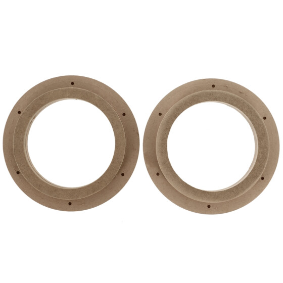 Lautsprecherringe MDF SKODA(OctaviaII,Yeti), VW (Golf V u.a.) 165mm, Türen vorne