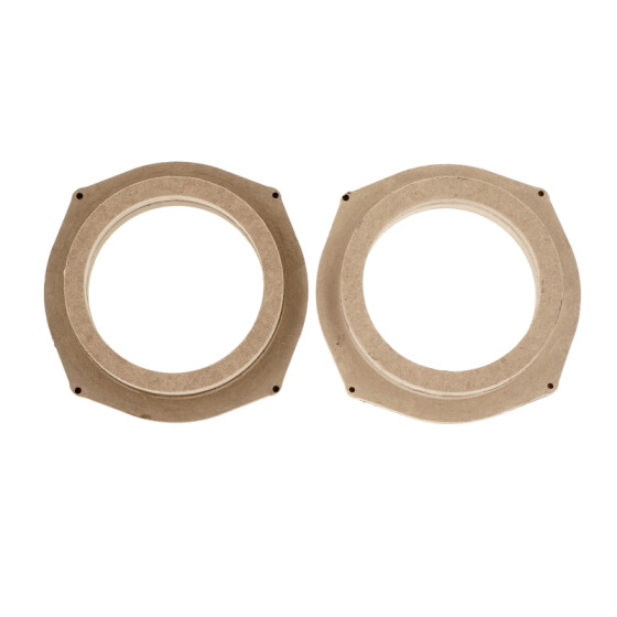 Lautsprecherringe MDF BMW 1er, 3er, 5er, Z4 Sitze vorne 165mm