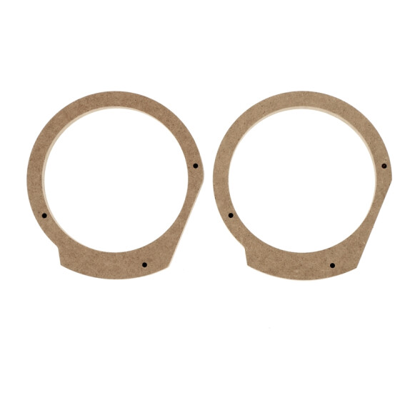 Lautsprecherringe MDF ALFA ROMEO GTV, Spider FIAT Bravo u.a.  165mm Türen vorne