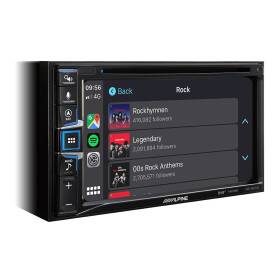 Alpine INE-W611D - Navigationssystem mit DAB+, 16,5 cm (6,5 Zoll) Display, CD/DVD Wiedergabe, Apple CarPlay und Android Auto Unterstützung
