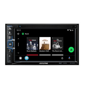 Alpine INE-W611D - Navigationssystem mit DAB+, 16,5 cm (6,5 Zoll) Display, CD/DVD Wiedergabe, Apple CarPlay und Android Auto Unterstützung