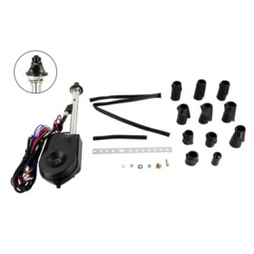 Teleskopantenne AM/FM Motorantenne Kotflügel schwarz