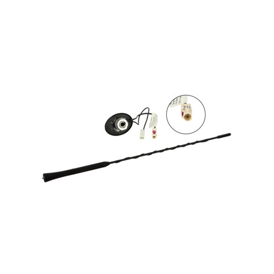 Dachantenne AM/FM 60° Stabneigung 12V extern