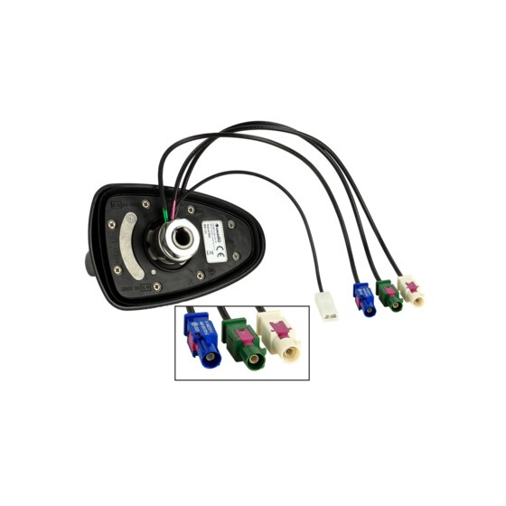 Dachantenne AM/FM TV/DVB-T GNSS (GPS/GLONASS) Shark II