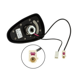 Dachantenne AM/FM Shark II 12V extern/Phantom