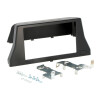 Radioblende OPEL Combo PEUGEOT Partner CITROEN Berlingo ab 2019 2DIN black
