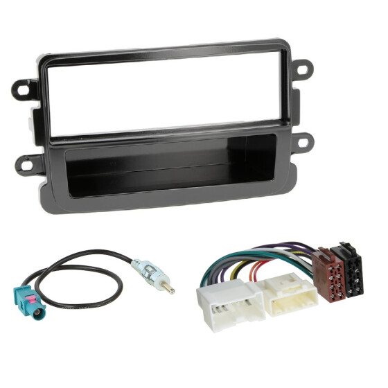Autoradio- Einbausatz 1DIN Dacia Dokker Duster Lodgy Sandero ab 2012