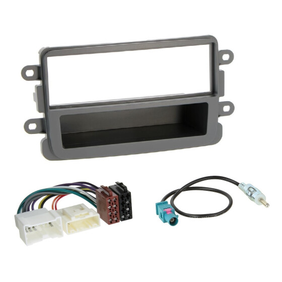 Autoradio- Einbausatz 1DIN Dacia Dokker Duster Lodgy Sandero ab 2012
