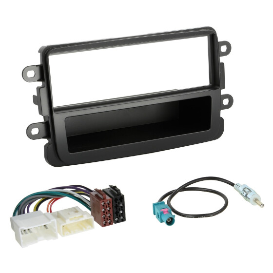 Autoradio- Einbausatz 1DIN Dacia Dokker Duster Lodgy Sandero ab 2012