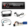 Pioneer Autoradio AUX USB DAB Bluetooth - Einbausatz 1DIN Dacia Dokker Duster Lodgy Sandero ab 2012 mit LFB