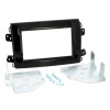 Radioblende FIAT Ducato ab 2021- 2DIN piano black Installer Kit