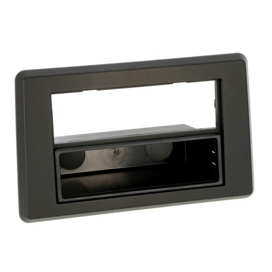 Radioblende RENAULT Master NISSAN NV400 OPEL Movano ab 2020 1DIN mit Fach black