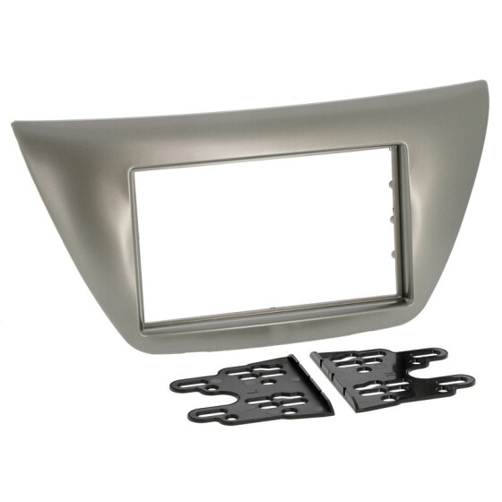 Radioblende MITSUBISHI Lancer (CS0) 2000-08 EVO 2DIN grey Installer Kit