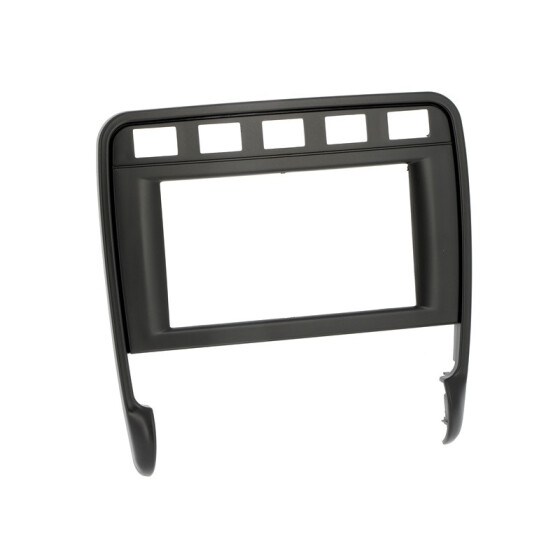 Radioblende PORSCHE Cayenne (955 957) ab 2002-10 2DIN black