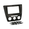 Radioblende SKODA Yeti ab 2009 2DIN black manuelle Klima