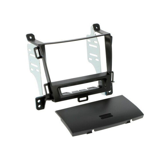 Radioblende OPEL Zafira Tourer ab 2012-16 2DIN black Installer Kit