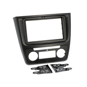 Radioblende SKODA Yeti ab 2009 2DIN black Klimaautomatik