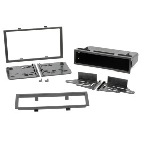 Radioblende JAGUAR S Type X Type ab 1999-2008 2DIN black